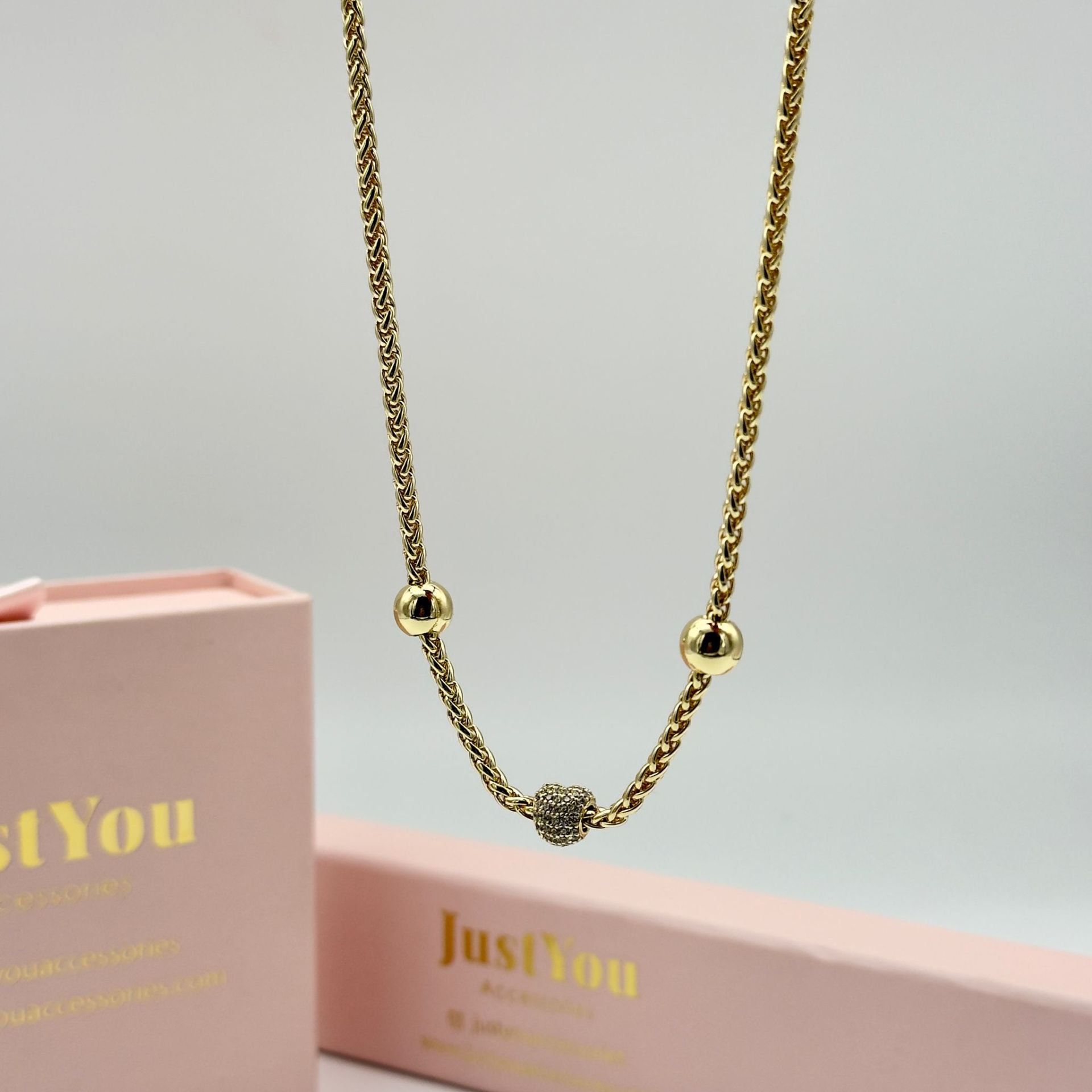 JY 14K GOLD PLATED KOLYE