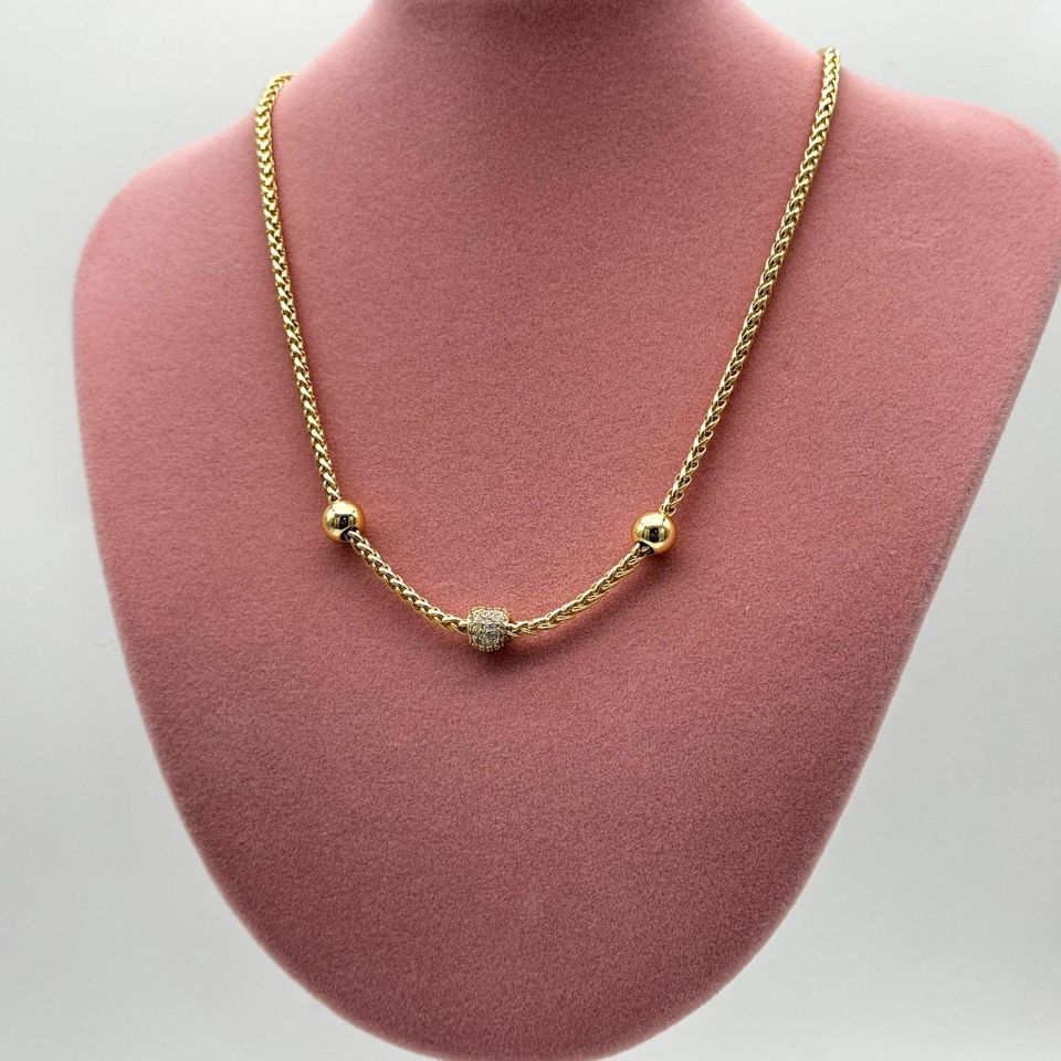 JY 14K GOLD PLATED KOLYE