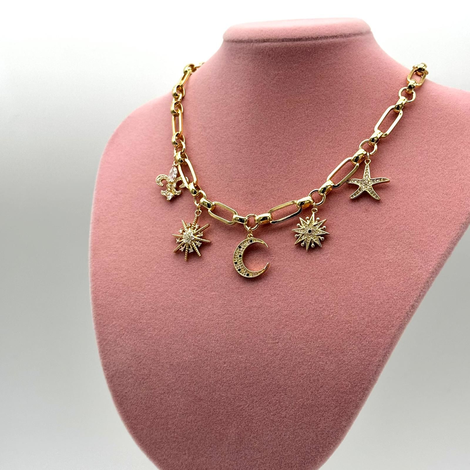 JY 14K GOLD PLATED KOLYE
