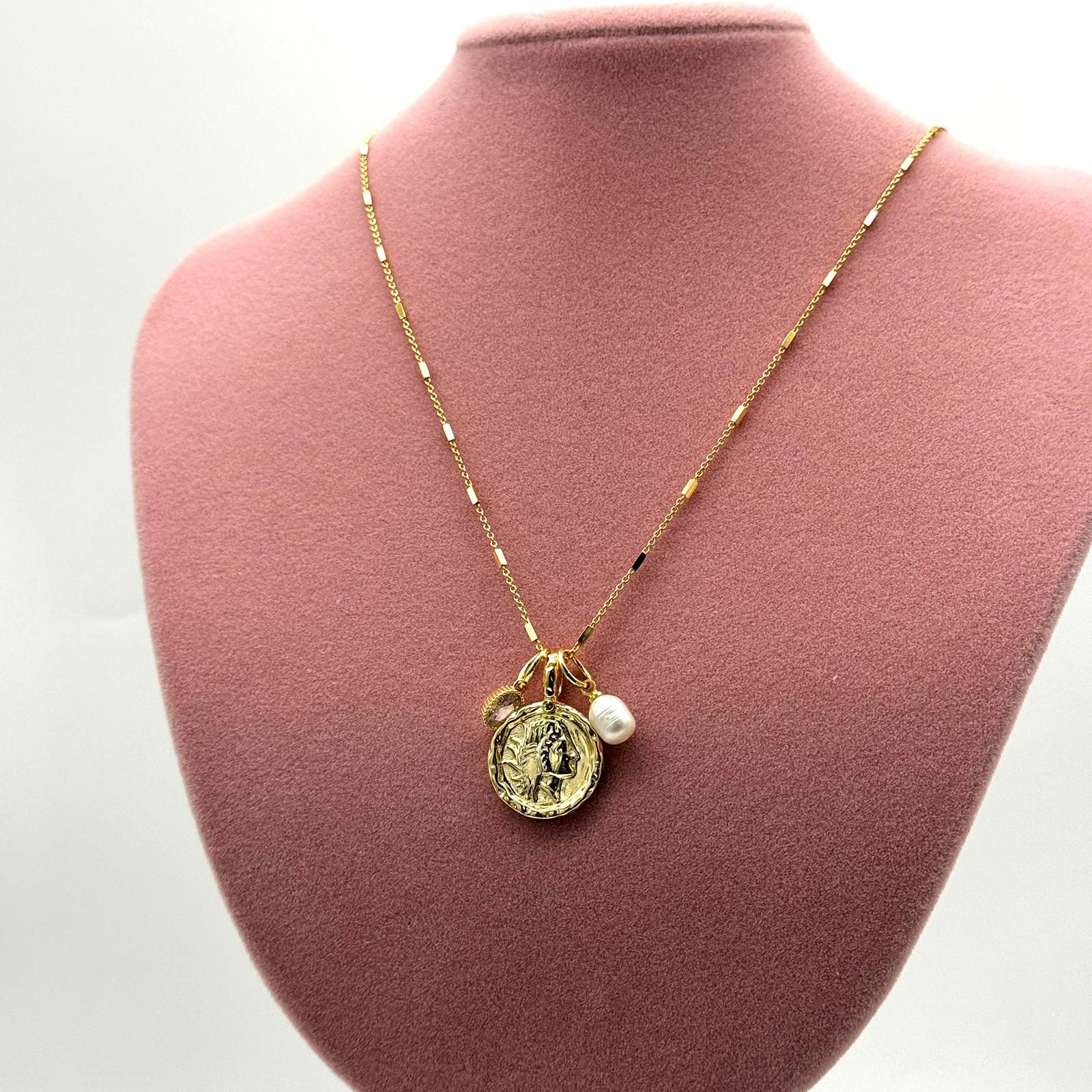 JY 14K GOLD PLATED MADALYON KOLYE