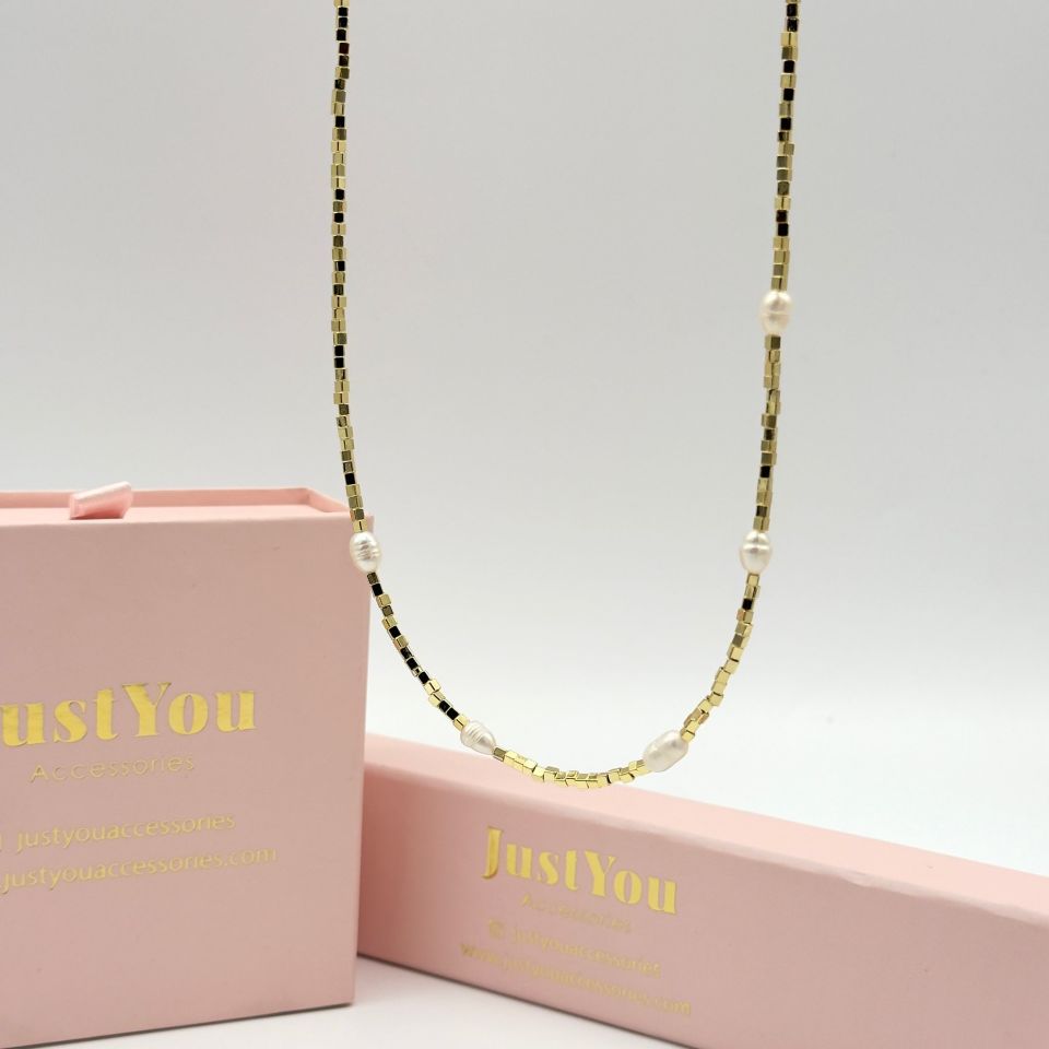 JY 14K GOLD PLATED KÜP KOLYE