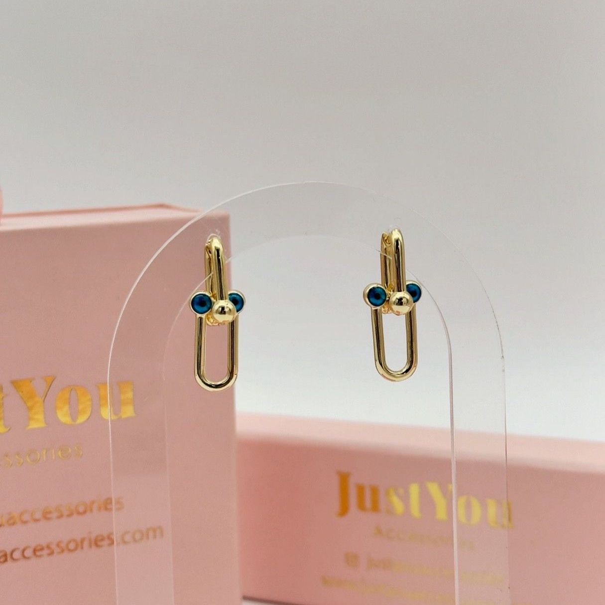 14K GOLD ÇELİK KÜPE