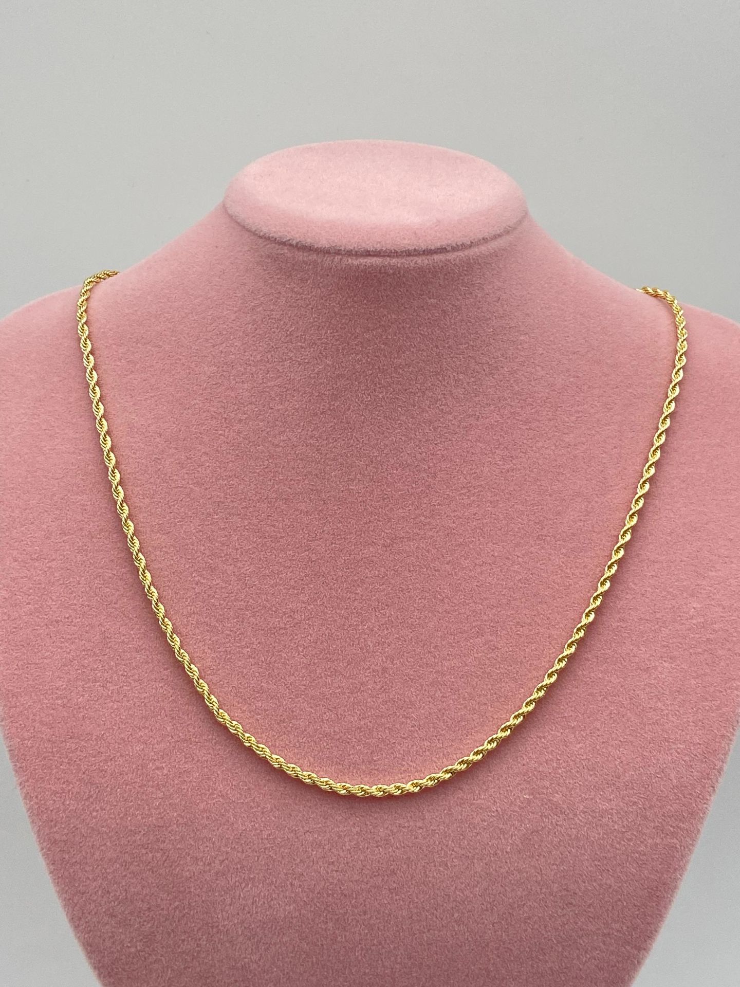 JY 14K GOLD BURGU KOLYE