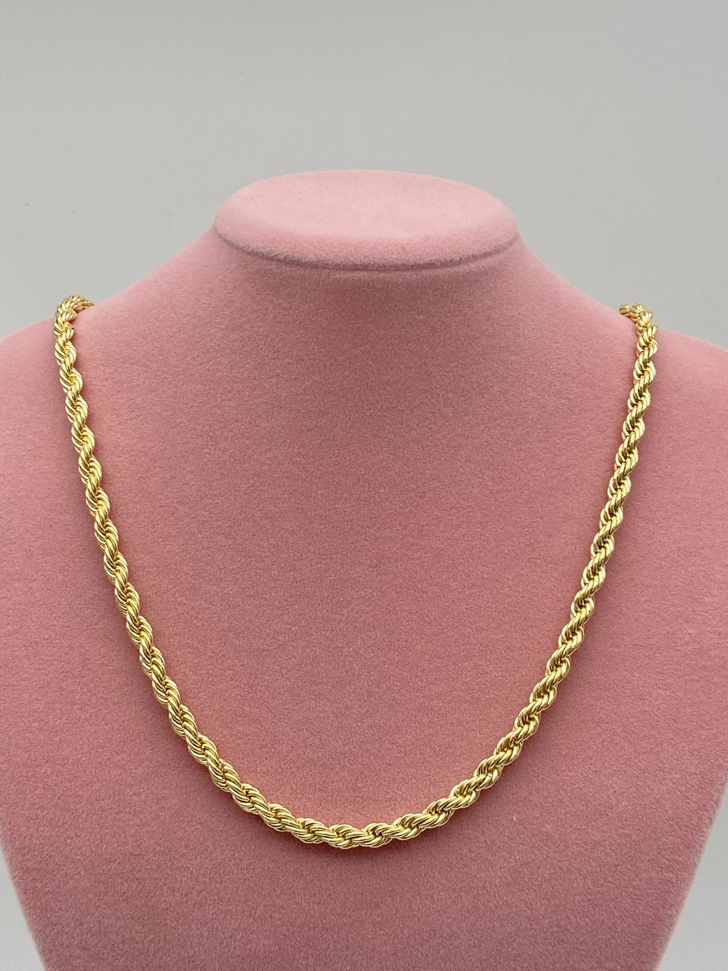 JY 14K GOLD BURGU KOLYE