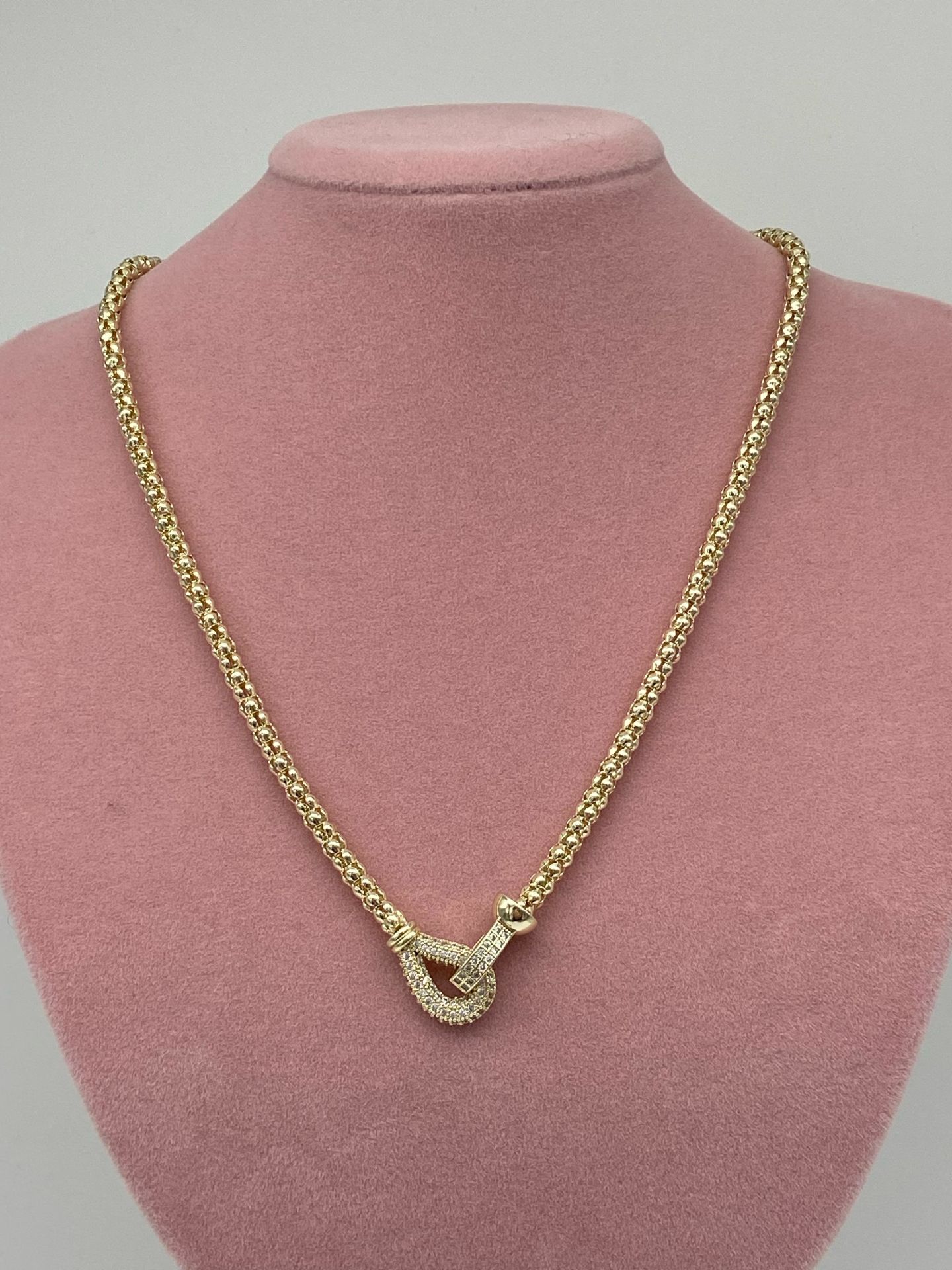 JY 14K GOLD KOLYE