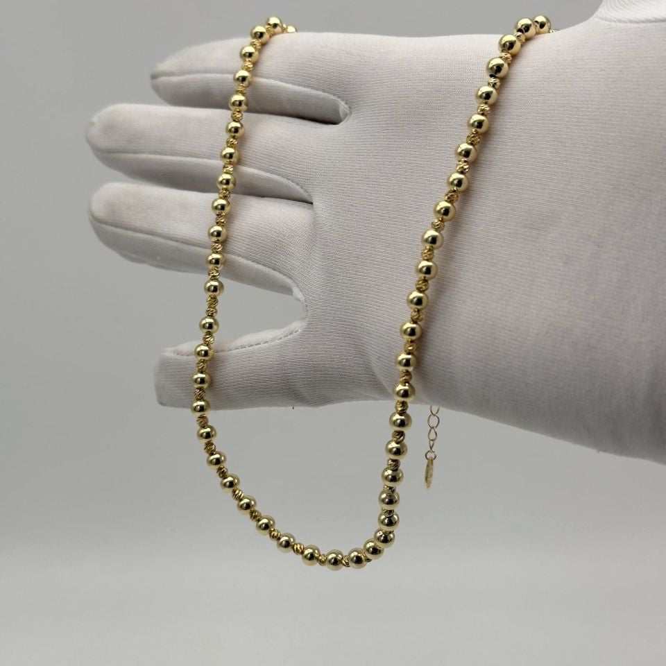 JY 14K GOLD KOLYE