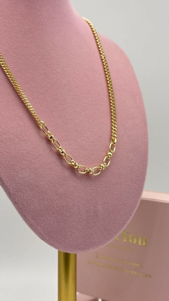 JY 14K GOLD KOLYE