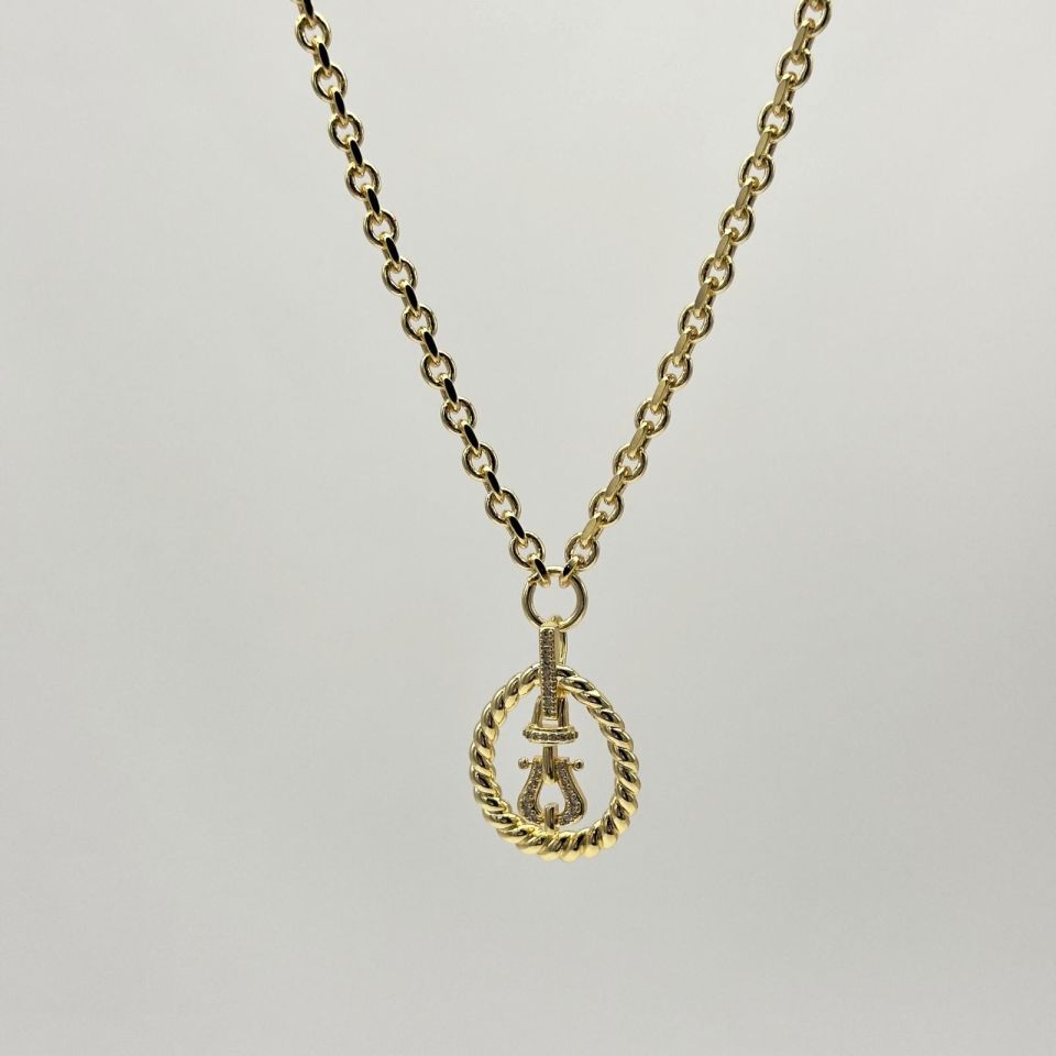 JY 14K GOLD KOLYE