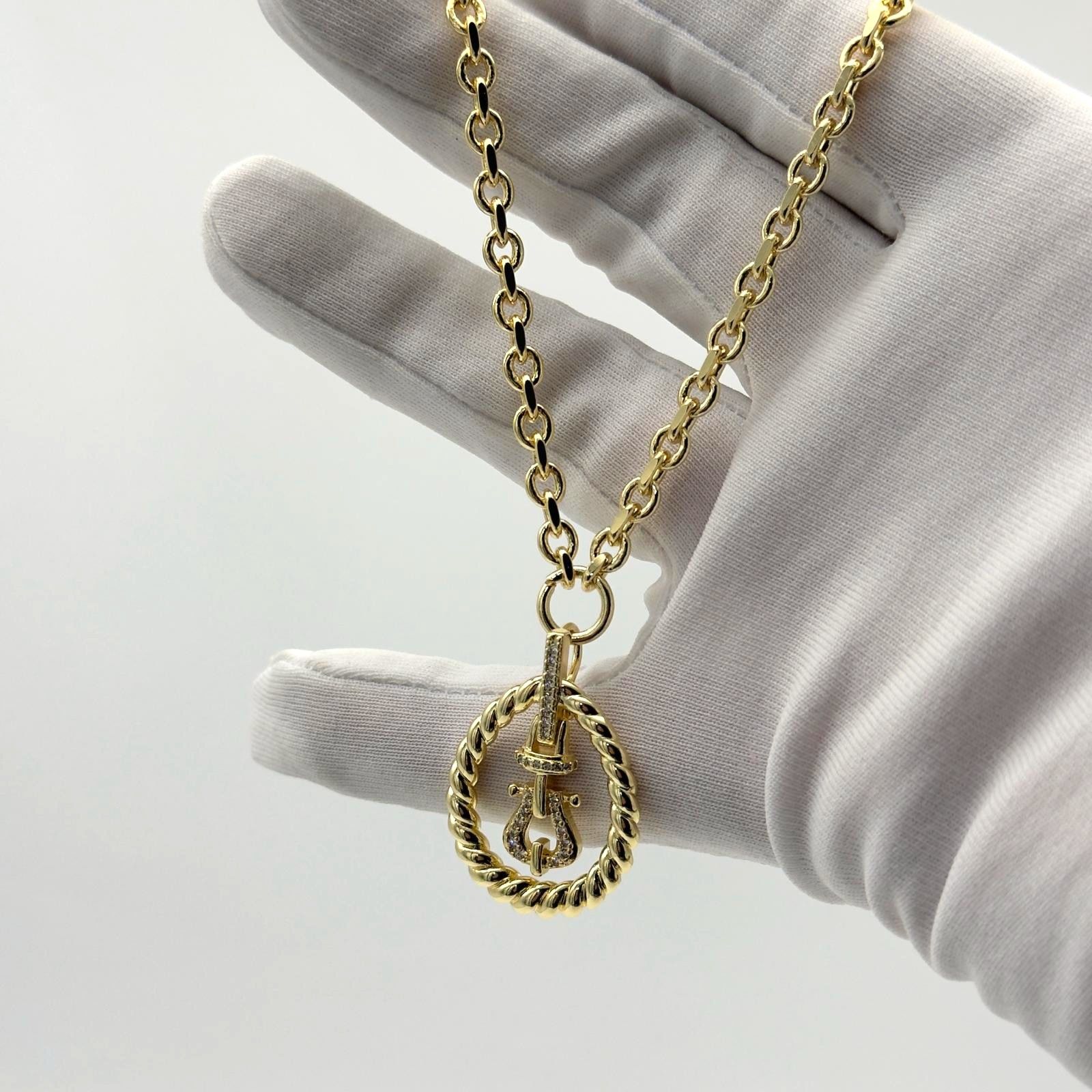 JY 14K GOLD KOLYE