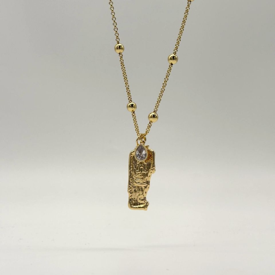 JY 14K GOLD KOLYE